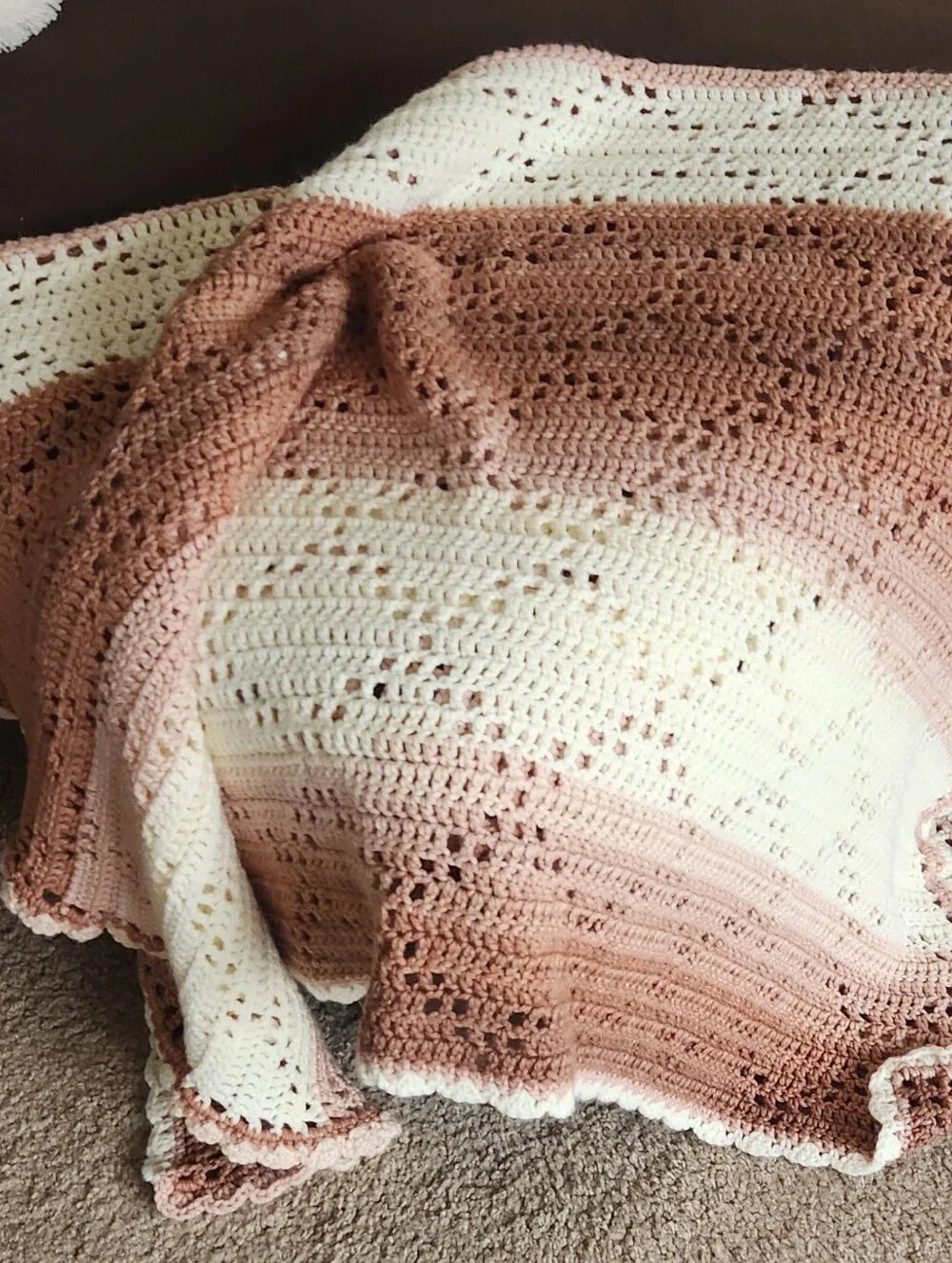 Hand Crocheted Afghan